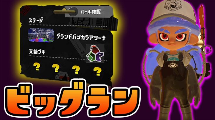 【スプラ3】後半戦！ビッグランでグランドバンカラアリーナを救う野良サーモンラン【スプラトゥーン3】【Splatoon3】【ぽんすけ】