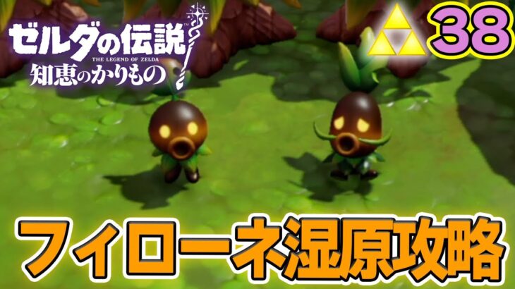 フィローネ湿原をようやく攻略するッピ！ ゼルダの伝説『知恵のかりもの』実況プレイ!! #38【ぽんすけ】