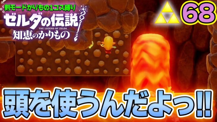 そろそろ中盤戦に突入！ いろいろ縛り辛口モード!! ゼルダの伝説『知恵のかりもの』実況プレイ!! #68【ぽんすけ】