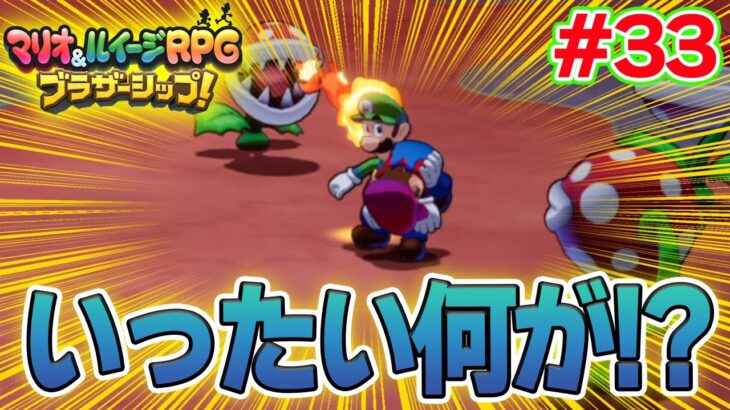 マリオを守ってよルイージ！ マリルイ新作を実況プレイ！#33【マリオ&ルイージRPG ブラザーシップ】【ぽんすけ】