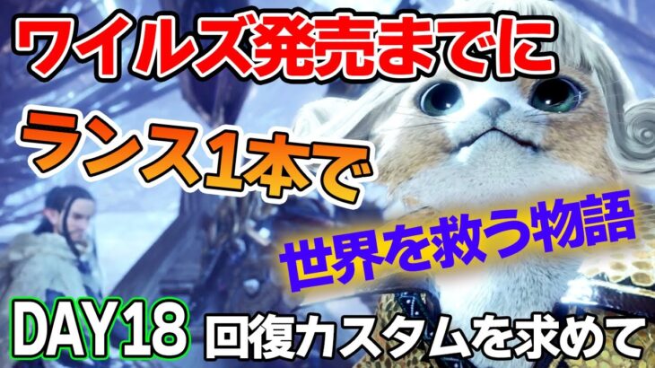 【MHW IB】ワイルズ発売までにランスだけでミラボレアス討伐を目指す！#18【モンハンワールド アイスボーン】【ぽんすけ】