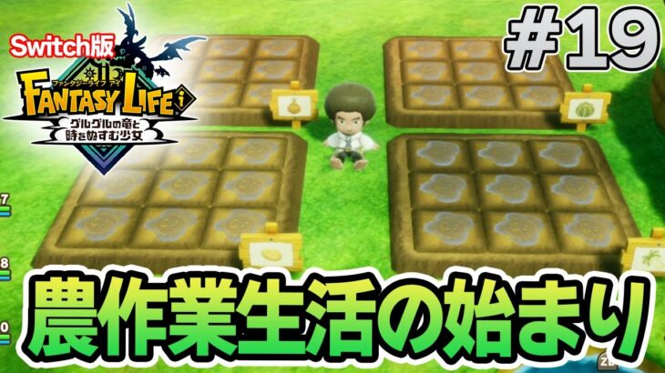 【最新作】建築、農業、戦闘等なんでもできる期待のゲームを実況プレイ!! #19 Switch版【ファンタジーライフi】【ぽんすけ】