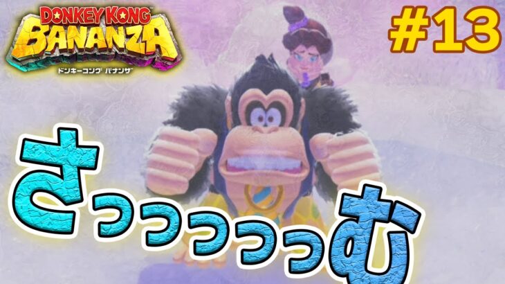 パワーで全てをぶっ壊せ！爽快感がすごい最新作を実況プレイ!! #13【ドンキーコング バナンザ】【Switch2】【ぽんすけ】