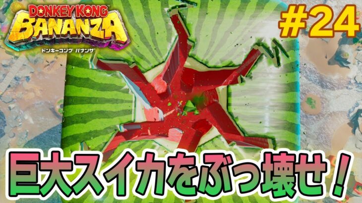パワーで全てをぶっ壊せ！爽快感がすごい最新作を実況プレイ!! #24【ドンキーコング バナンザ】【Switch2】【ぽんすけ】