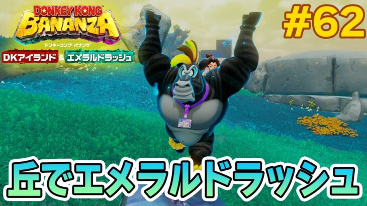 【DLC追加】パワーで全てをぶっ壊せ！爽快感がすごい最新作を実況プレイ!! #62【ドンキーコング バナンザ】【Switch2】【ぽんすけ】