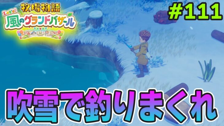 【新作】完全初見で楽しみまくる牧場物語リメイクの新作を実況プレイ！#111【Let’s！風のグランドバザール】【ぽんすけ】