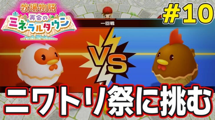 【初見】効率厨が挑む新たな牧場主生活で実況プレイ！#10【牧場物語 再会のミネラルタウン】【ぽんすけ】