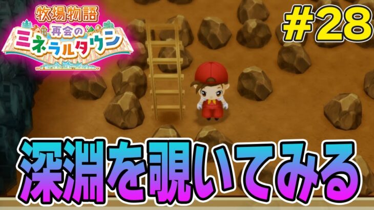 【初見】効率厨が挑む新たな牧場主生活で実況プレイ！#28【牧場物語 再会のミネラルタウン】【ぽんすけ】