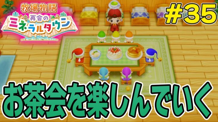 【初見】効率厨が挑む新たな牧場主生活で実況プレイ！#35【牧場物語 再会のミネラルタウン】【ぽんすけ】