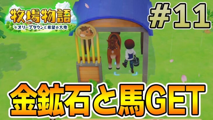 【初見】新しい牧場でも効率求めて開拓しまくってみる！#11【牧場物語 オリーブタウンと希望の大地】【ぽんすけ】