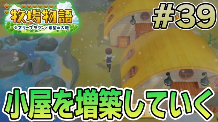 【初見】新しい牧場でも効率求めて開拓しまくってみる！#39【牧場物語 オリーブタウンと希望の大地】【ぽんすけ】