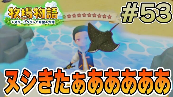 【初見】新しい牧場でも効率求めて開拓しまくってみる！#53【牧場物語 オリーブタウンと希望の大地】【ぽんすけ】