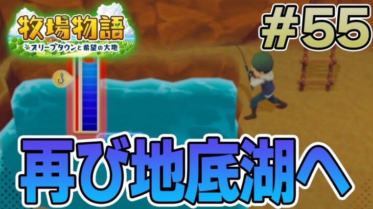 【初見】新しい牧場でも効率求めて開拓しまくってみる！#55【牧場物語 オリーブタウンと希望の大地】【ぽんすけ】
