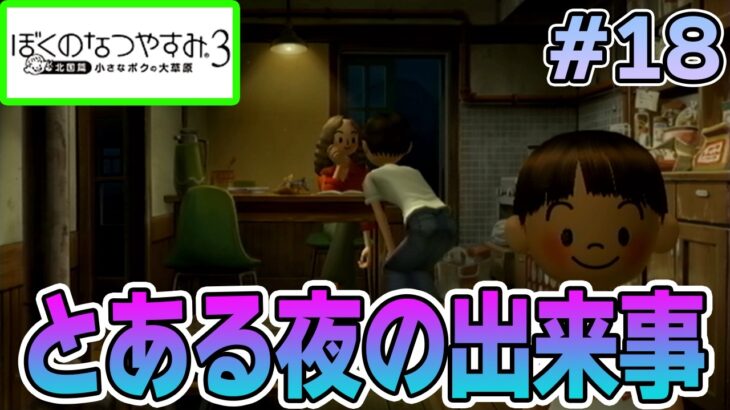 【初見】今年もきたぜ！あの頃の夏に戻って懐かしくなろう!! #18【ぼくのなつやすみ3】【ぽんすけ】