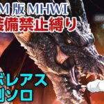 【MHWI】超高画質PC版！EXドラゴン禁止縛りでミラボレアスを片手剣ソロ討伐したい！装備作りから【STEAM版モンハンアイスボーン】