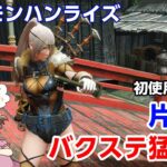 【STEAM版モンハンライズ】最高画質PC版！片手剣を使う5日目でバックステップを極めたい！サンブレイクまでに全武器制覇【モンスターハンターライズ】