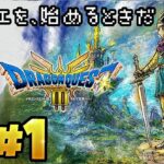 #1 HD-2D版『ドラゴンクエストIII そして伝説へ…』お友達が貸してくれたので少しだけ遊んでみるね♫