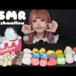 【ASMR】色々なマシュマロの咀嚼音♡ The sound of eating various marshmallows