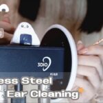 【ASMR】鼓膜をガリガリ！ステンレス耳かき👂｜Stainless steel Ear Cleaning【3dio】