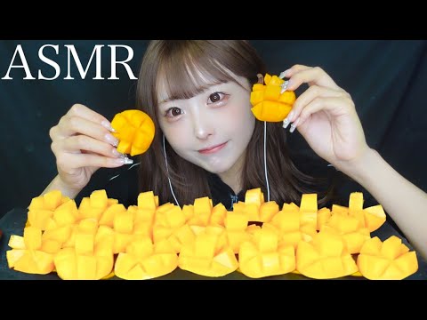 ASMRミニマンゴーの咀嚼音Eating sounds