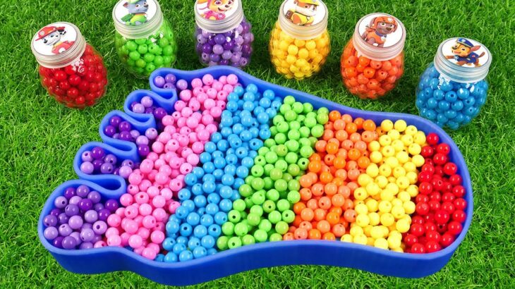 Satisfying Video l How to make Rainbow Foot Bathtub WITH Mixing Funny Cnady Balls l Cutting ASMR #11