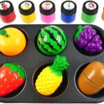 #0089 Satisfying Video l How to make Rainbow Lollipop Candy WITH Shiny Fruit AND Slime Cutting ASMR