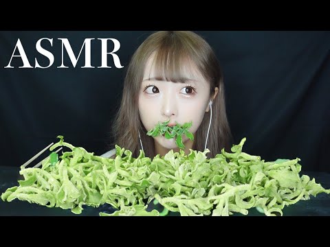 【ASMR】プチプチ弾ける謎食感の植物🪴アイスプラントの咀嚼音【Eating sounds】