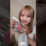 紙ふうせんスイカ味🍉miniASMR#mukbang#ASMR#japanesesweets#和菓子