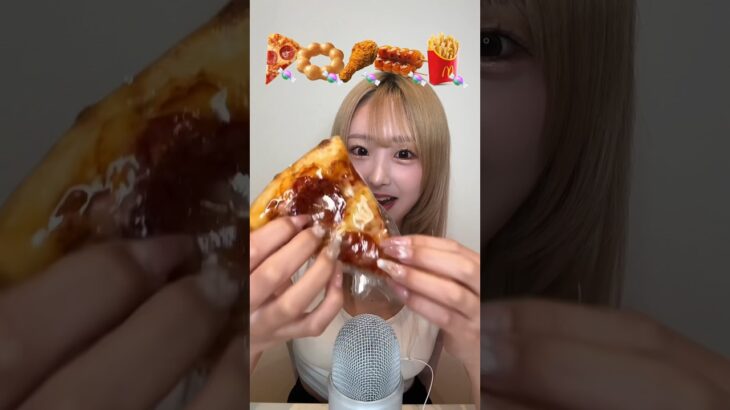 色々な食べ物×タンフル🍬#ASMR#mukbang Candy with various foods🍕🍩🍗‪🍡🍟 #飴#탕후루#candy#モッパン