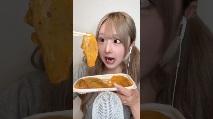 食べてみたかったほやキムチ🐚‎miniASMR #ASMR#mukbang