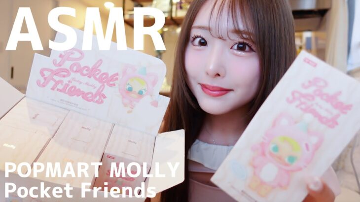 【ASMR】POPMART MOLLYブラインドボックス開封🐱♡Pocket Friends【ランダム】