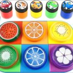 Satisfying Video l How to make Rainbow Lollipop Dalgona and Glossy Dyestuffs & Slime Cutting ASMR 57