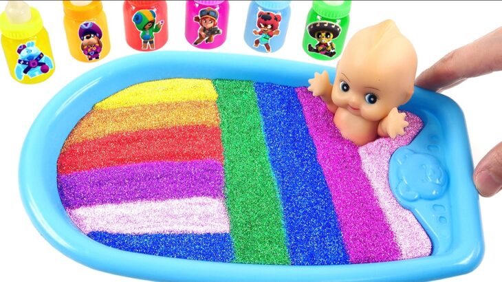 Satisfying Video l Combining EVERYTHING Slime Cream Blend in Making Glossy Squishy Tub Cutting ASMR