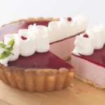 ラズベリーのレアチーズタルトの作り方 Raspberry Cheesecake Tart｜HidaMari Cooking