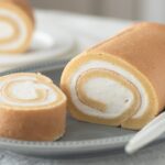 バニラシフォンロールケーキの作り方 Vanilla Chiffon Swiss Roll Cake｜HidaMari Cooking