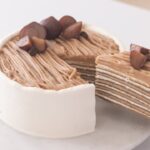 モンブラン・ミルクレープの作り方 Mont Blanc Mille Crepe Cake＊without oven｜HidaMari Cooking