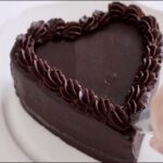 生クリーム・バターなしで作るチョコレートガナッシュケーキのレシピ ラッピングあり バレンタインデーに