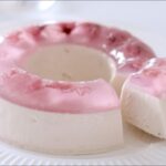 さくらのレアチーズケーキと雨の音