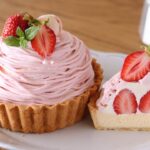いちごのモンブラン・チーズタルトの作り方