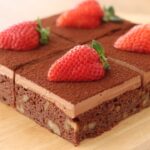 濃厚チョコレート・ブラウニーケーキの作り方：卵・バターなし