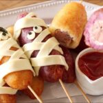 ハロウィンに！ポテトチーズドッグの作り方