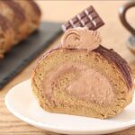米粉で作るチョコレートとコーヒーのロールケーキの作り方｜HidaMari Cooking