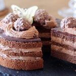 米粉で作るチョコレートケーキの作り方：パサパサしない共立てスポンジケーキ｜HidaMari Cooking