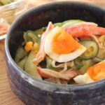 ササッと和えるだけ簡単もう一品🥒きゅうりとカニカマのさっぱりたまごサラダ｜HidaMari Cooking