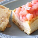 りんごのベイクドチーズケーキの作り方：生クリーム・バター・小麦粉なし｜HidaMari Cooking