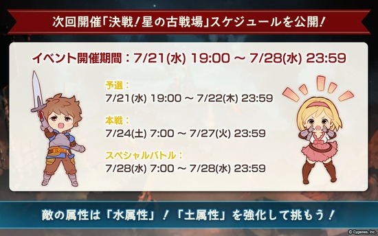 【グラブル】今月の開催で2021年の古戦場は3回目、これまで通り12月は開催なしと仮定すると6回がギリギリといった感じの開催頻度