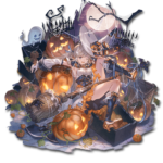 【グラブル】ククル（ハロウィンSSR/土属性）キャラクター性能情報、サポアビで確定TA＆3hit持ち！奥義と回避成功時に貯まるバレルヒーターを消費でターン経過なしで通常攻撃が可能