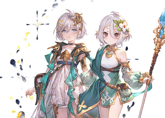 【グラブル】ユニちゃんととプリコネのコッコロちゃんが結構似てるアレ / 似た感じのキャラを短冊で並べると…