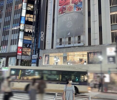 【SKE48】櫻坂の宣伝をバックに、全然負けてない岡本彩夏ここにありって感じ！