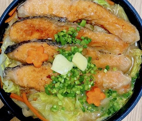 【SKE48】荒野姫楓ちゃんがつくった秋鮭のちゃんちゃん焼きがマジで美味しそう